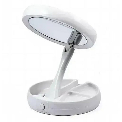 Зеркало для макияжа No Brand Live Makeup G3 Led Белый (2104618612)