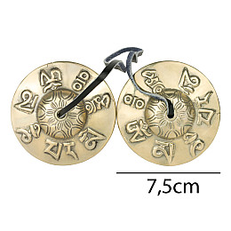 Музыкальний інструмент Kailash Каратали Тингша 7.5 см Бронзовий (27955)