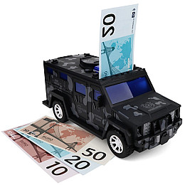 Копилка No Brand Military Car Safe Box 26.5x12x11.5 см Камуфляж (2104618622)