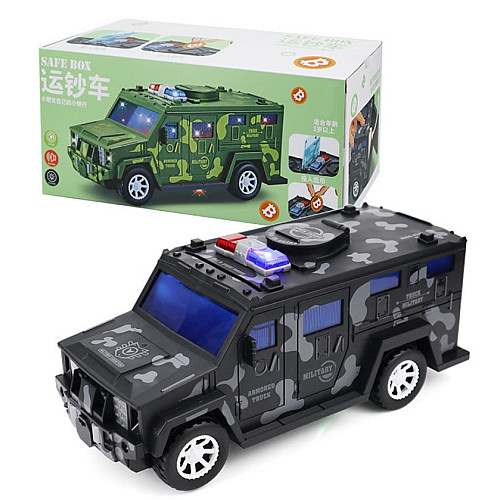 Копилка No Brand Military Car Safe Box 26.5x12x11.5 см Камуфляж (2104618622)