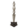 Пхурба с подставкой Kailash 24.5x3.3 см Хром (25123)