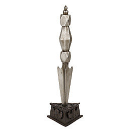 Пхурба с подставкой Kailash 24.5x3.3 см Хром (25123)