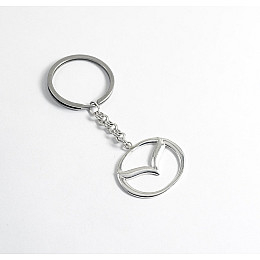Брелок Mazda Maxi Silver 2350 2.8 см Серебристый