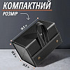 Органайзер для очков подвесной складной No Brand на 4 секции 16.5х10.8 см Черный
