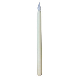 Свечка на батарейках No Brand LED Leeseph 27 см Бежевый (MV025b)