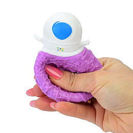 Дитяча антистресова іграшка Bambi MS 4392 Космонавт 6.5 см Рожевий (105314)