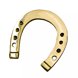 Подкова No Brand 7х6,5 см Золотистый (DN1489)