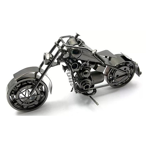 Фигурка техно-арт No Brand Байк 25х12х10 см Серый (DN25036)