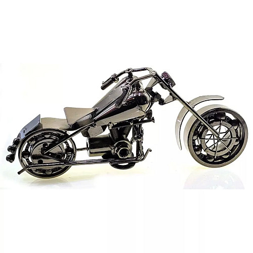 Фигурка техно-арт No Brand Байк 25х12х10 см Серый (DN25036)