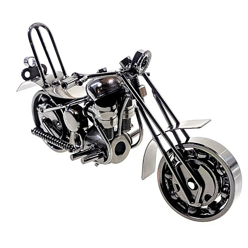 Фигурка техно-арт No Brand Байк 18х11х6 см Серый (DN25067)