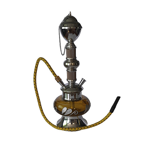 Кальян Huka 26.5 см Серебристо-коричневый (DN75)