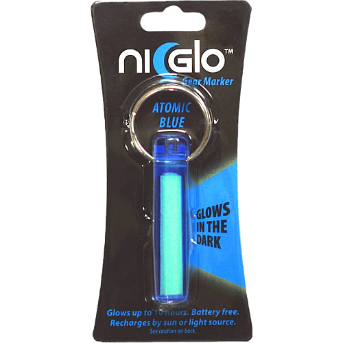 Брелок McNett Ni-Glo Atomic Blue (MCN-000070)