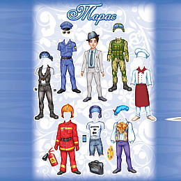 Настольная игра Bombat Game Выбери профессию: Тарас (in019-hbr)