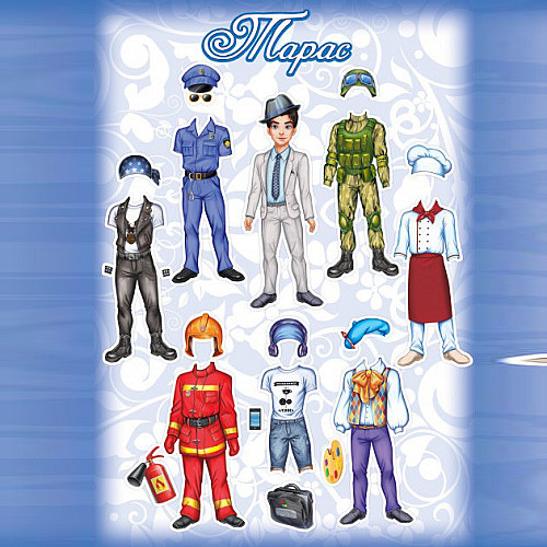 Настільна гра Bombat Game Вибери професію: Тарас (in019-hbr)