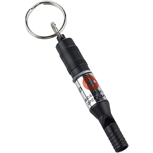 Брелок-свисток Munkees 3385 Emergency Whistle Чорний (1012-3385-BK)