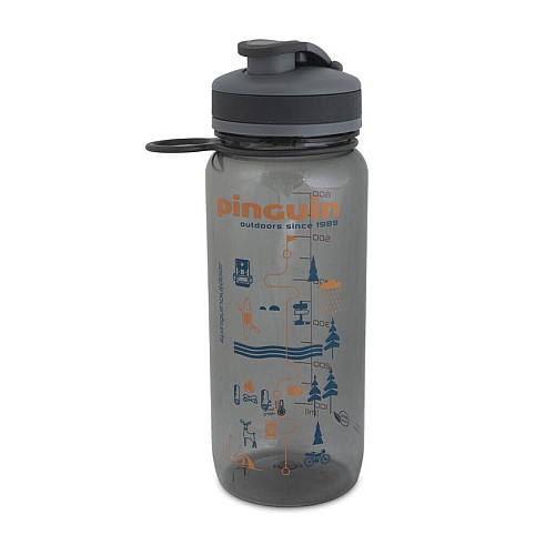 Фляга Pinguin Tritan Sport Bottle 2020 без BPA 0.65 Л Сірий (PNG-805482)