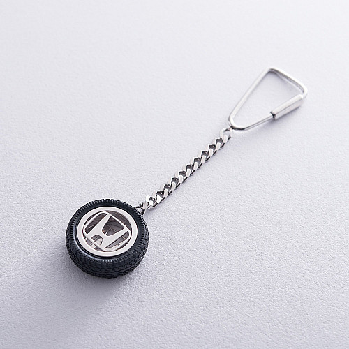 Брелок Honda 10056 2.5 х 0.8 см Оникс Черный