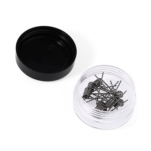 Комплект спиралей PREBUILT Mix Twisted Coil 0.45 10 шт Ом (bs062-hbr)