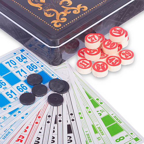 Лото настільна гра в металевій коробці SP-Sport T9011