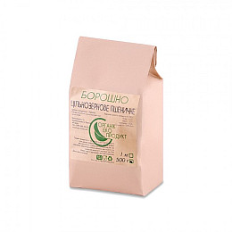 Цельнозерновая мука пшеничная натуральная Organic Eco-Product 500 г
