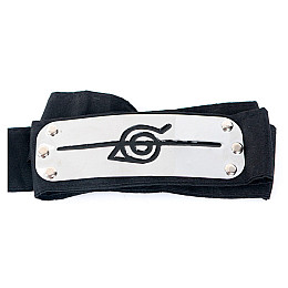 Повязка Наруто Деревня Скрытого Листа Ниндзя-Отступник Bioworld Черный 6956