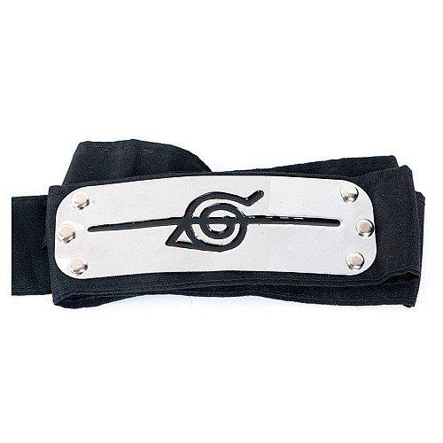 Повязка Наруто Деревня Скрытого Листа Ниндзя-Отступник Bioworld Черный 6956