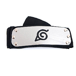 Повязка Наруто Деревня Скрытого Листа Bioworld Черная 6955