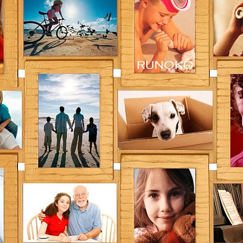 Мультирамка Goldiozzo на 12 фотографий Runoko ТFX30233