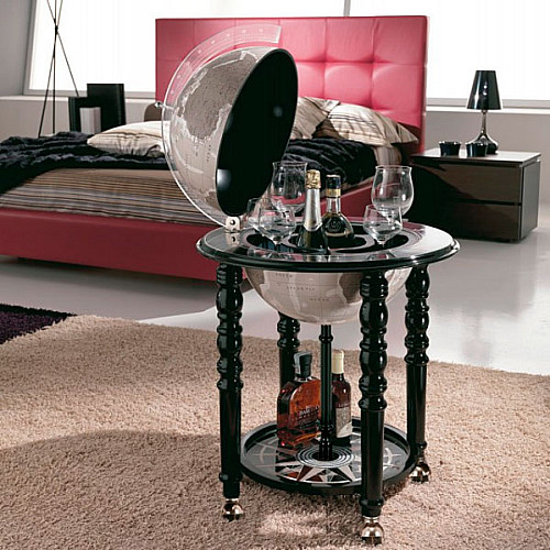 Глобус мини бар напольный Black Zoffoli ТFX30339