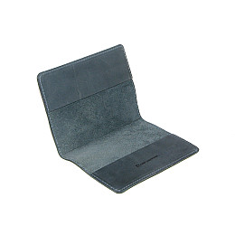 Обкладинка на паспорт DNK Leather Паспорт-H col.B 15,5х9,8 см Синя