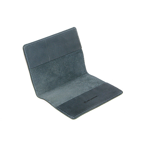 Обложка на паспорт DNK Leather Паспорт-H col.B 15,5х9,8 см Синяя