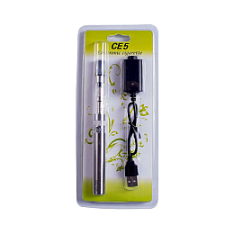 Стартовый набор электронная сигарета CE-5 900mAh Kit Silver  (sn1562-hbr)