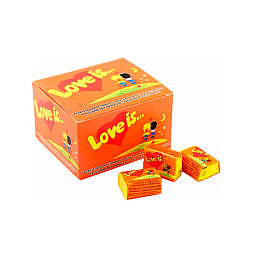 Жвачка Love is Апельсин-Ананас Упаковка 100 шт (15316)