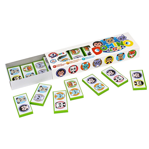 Настільна гра TechnoK Доміно дитяче Зоопарк 3305TXK