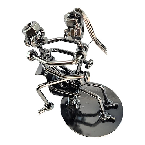 Фигурка техно-арт No Brand Любовь в офисе 18х13х10 см Серый (DN20163)