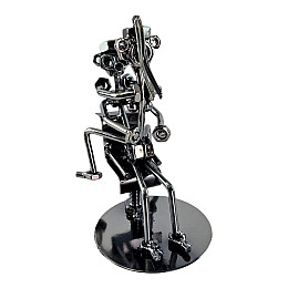 Фигурка техно-арт No Brand Любовь в офисе 18х13х10 см Серый (DN20163)