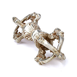 Символ буддизму HandiCraft Ваджраяни Ваджр (Дордже) П’ять спиць 10.5 см (26364)