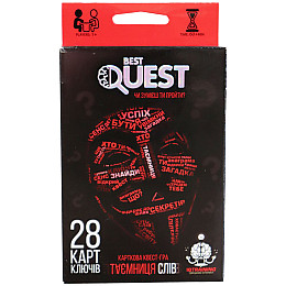 Дитяча карткова квест-гра BEST QUEST Danko Toys BQ-01-01-04U Вид 1