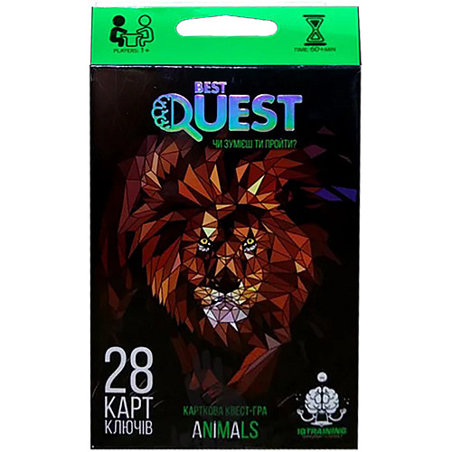 Дитяча карткова квест-гра BEST QUEST Danko Toys BQ-01-01-04U Вид 2