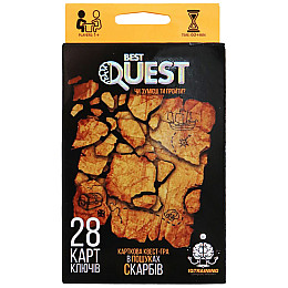 Дитяча карткова квест-гра BEST QUEST Danko Toys BQ-01-01-04U Вид 3