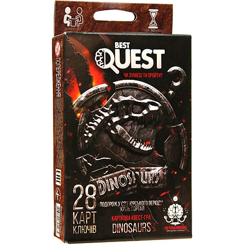 Дитяча карткова квест-гра BEST QUEST Danko Toys BQ-01-01-04U Вид 4