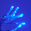 Гірлянда на батарейках 50 LED 2 Режими - статичний, миготливий 3.5 м синя