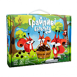 Настільна гра "Ігриві білчата" Strateg 30852 укр.
