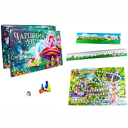 Настільна Гра-бродилка "Чарівний ліс" Strateg 30215 укр.