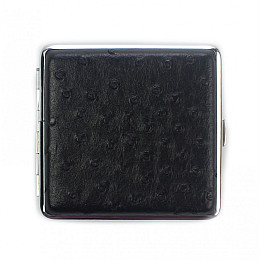 Портсигар на 20 сигарет Champ Pu Cigarette Case Черный (40444516BL)