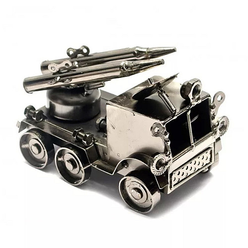 Фигурка техно-арт No Brand Ракетница 15,5х10,5х9 см Серый (DN26531)