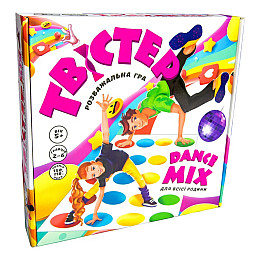 Розважальна гра "Твістер dance mix" Strateg 30277