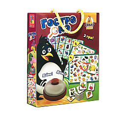 Настільна гра "Гостре око" Vladi Toys VT8010-03 з дзвоником