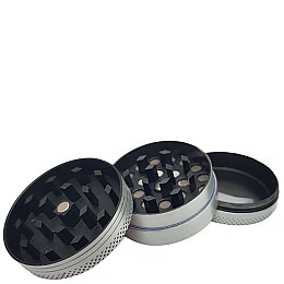 Гриндер для измельчения табака ASHTRAY Амстердам HL-243 HOLAND XXX 40х25 мм Silver (10904-hbr)