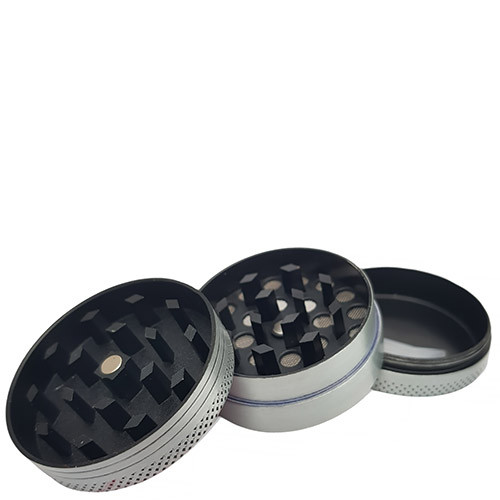 Гриндер для измельчения табака ASHTRAY Амстердам HL-243 HOLAND XXX 40х25 мм Silver (10904-hbr)